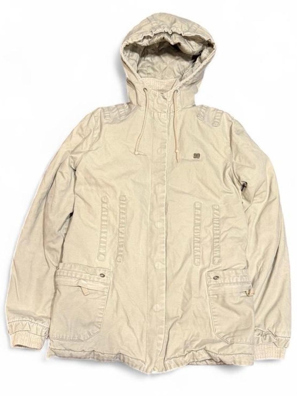 Y2K DC Shoes Utility Parka Quilted Lined Jacket